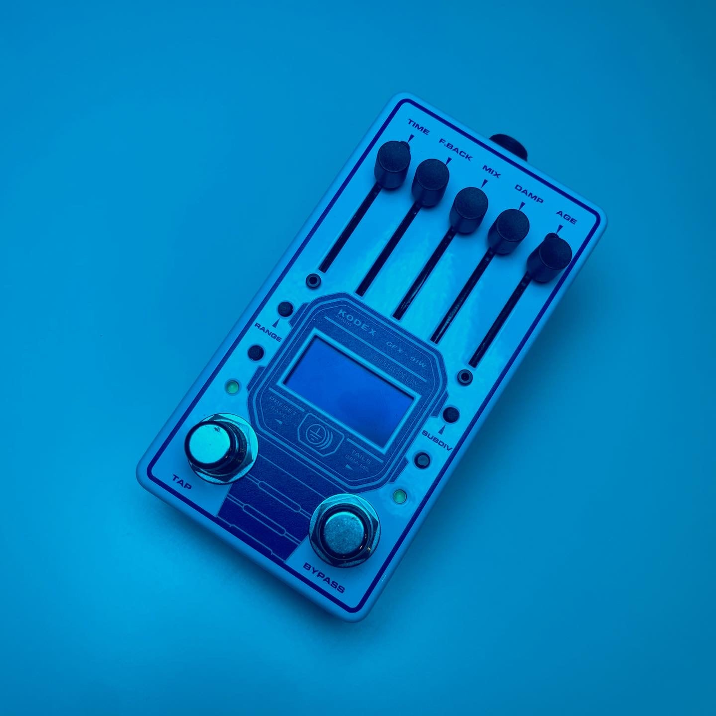 delay pedal with presets GFX-91w